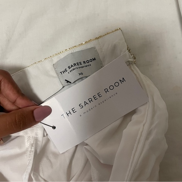 45” White Tara Lengha Skirt (XS) (BNWT) - Picture 12 of 16